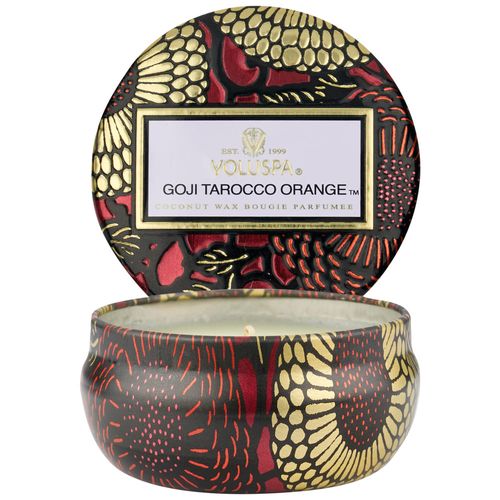 נר ריחני בקופסת פח - Goji Tarocco Orange