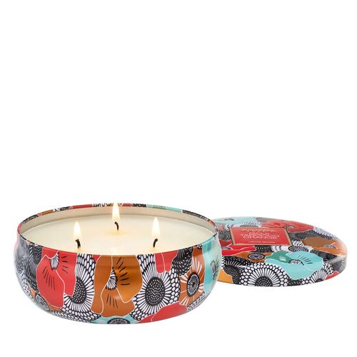 נר ריחני בקופסת פח עם 3 פתילים Goji Tarocco Orange - XXV