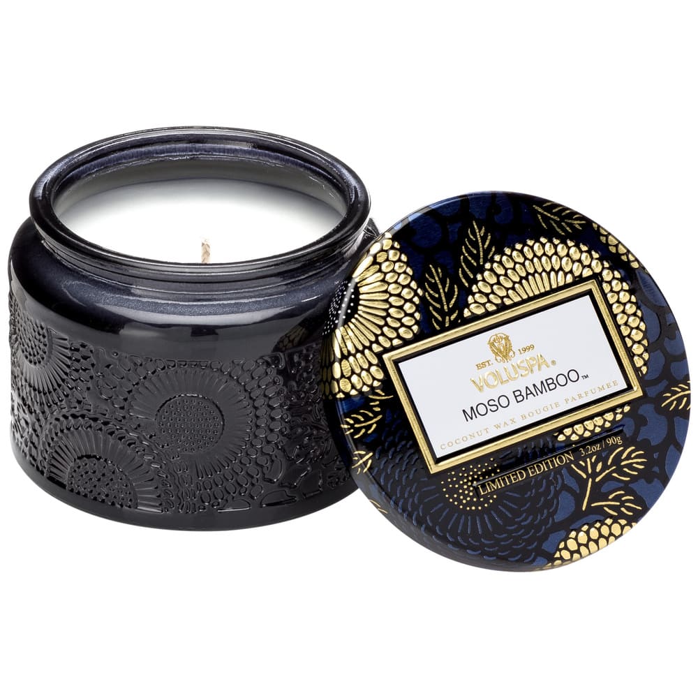 נר ריחני בצנצנת זכוכית Moso Bamboo- Petite
