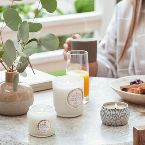 נר ריחני בצנצנת זכוכית Eucalyptus - Petite Jar