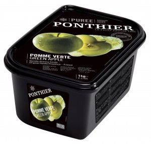 מחית תפוח ירוק קפואה 1 ק"ג PONTHIER