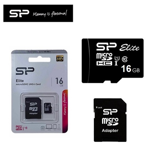 זכרון ELITE Silicon Power 16GB microSD