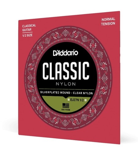 D'Addario EJ27N1/2 Classic Nylon 1/2 Size