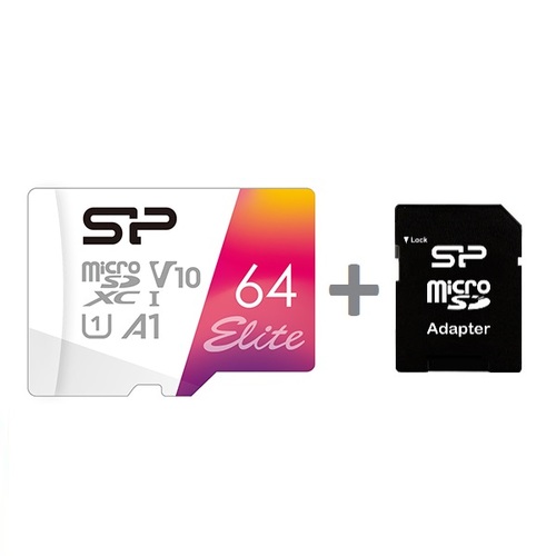 זכרון ELITE Silicon Power 64GB microSD