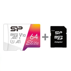 זכרון ELITE Silicon Power 64GB microSD
