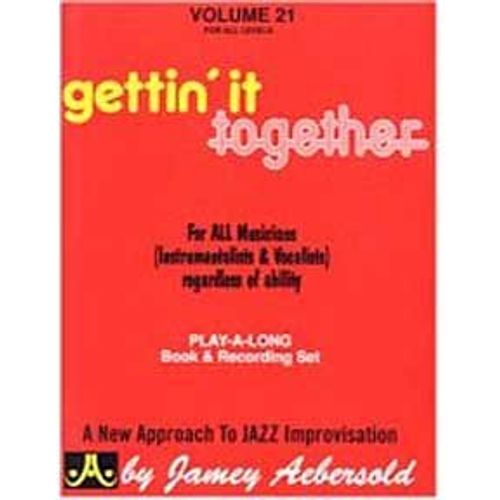 ספר תווים Jamey Aebersold Jazz Vol. 21: Gettin' It Together