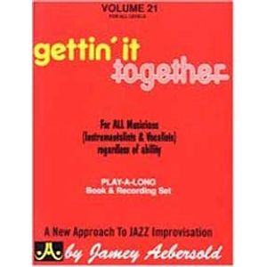 ספר תווים Jamey Aebersold Jazz Vol. 21: Gettin' It Together