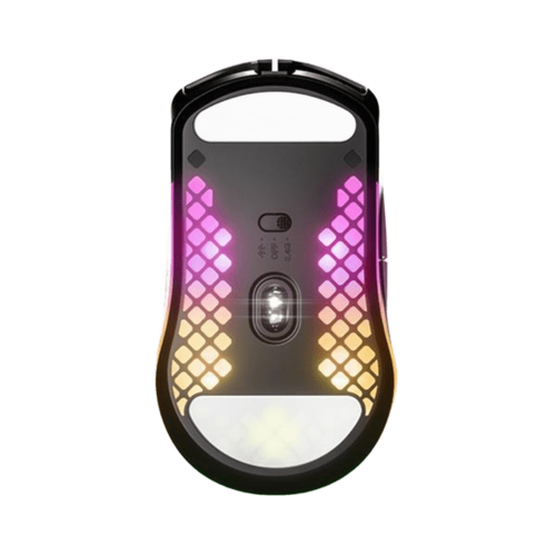 עכבר גיימינג ‏אלחוטי SteelSeries Aerox 3 Wireless בצבע שחור