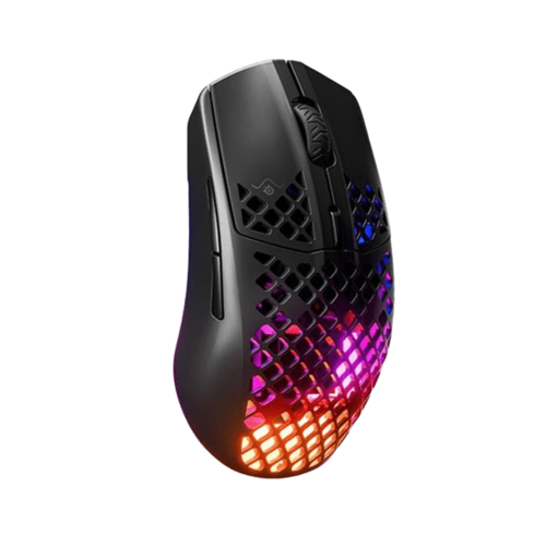עכבר גיימינג ‏אלחוטי SteelSeries Aerox 3 Wireless בצבע שחור