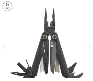 לדרמן מושחר אלפא  ! Leatherman Wave ALPHA Black