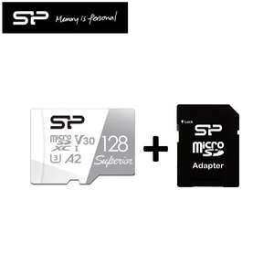 זיכרון Silicon Power SUPERIOR A2 128GB microSD