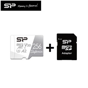 זיכרון Silicon Power SUPERIOR A2 256GB microSD
