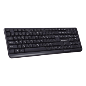 מקלדת חוטית ברוסית KB889 HER SILVER LINE русские буквы