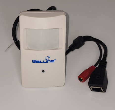 מצלמת אבטחה IP מוסלקת בגלאי נפח 2MP
