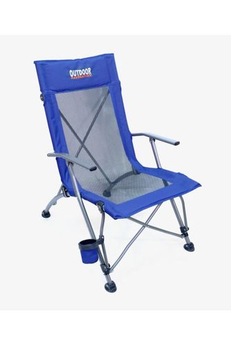 כיסא קמפינג מרשת יוקרתי ונוח לגינה ולשטח OUTDOOR LOUNGER