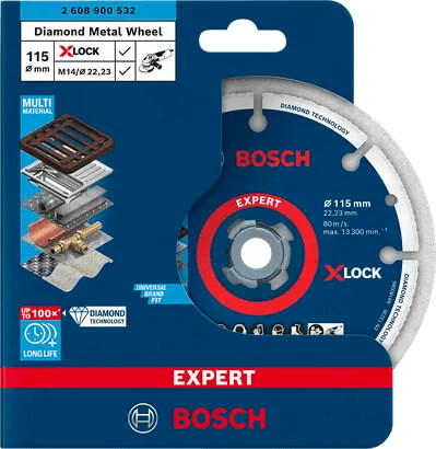 דיסק יהלום לחיתוך ברזל Expert Diamond Metal Wheel