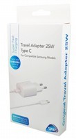 מטען קיר סמסונג מקורי מהיר 25W עם כבל טייפ-סי  - סאני