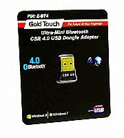 מתאם בלוטוס מיני גרסא 4.0 חברת Gold Touch