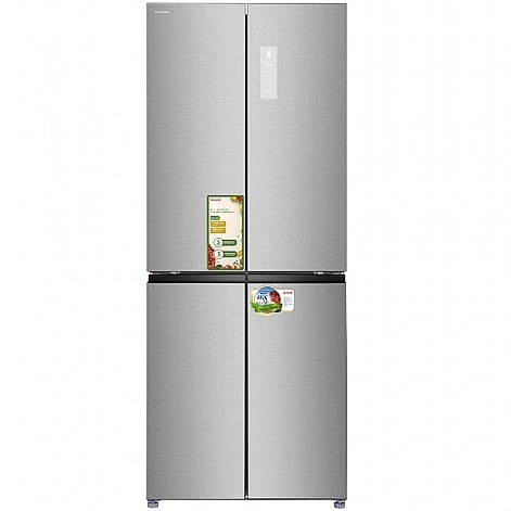 מקרר 4 דלתות 450 ליטר Aiwa דגם NF5500 נירוסטה