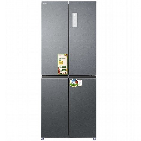 מקרר 4 דלתות 450 ליטר Aiwa דגם NF5500 נירוסטה