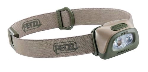 פנס ראש לחיילים תאורה אדומה עוצמה 350 PETZL TACTIKKA+ PLUS HYBRID