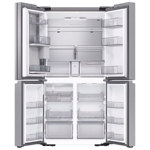 מקרר ‏4 דלתות בר מים Samsung RF82DG9621SR כסוף ‏852 ‏ליטר סמסונג* עודפים*תצוגה*