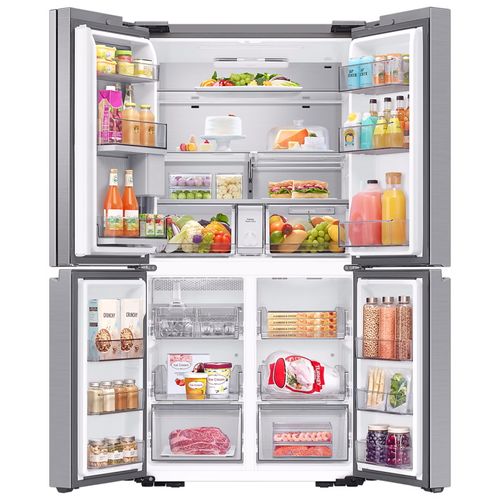 מקרר ‏4 דלתות בר מים Samsung RF82DG9621SR כסוף ‏852 ‏ליטר סמסונג* עודפים*תצוגה*