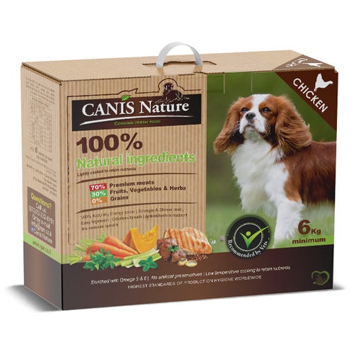 מזון לכלבים Canis Nature עוף 6 ק