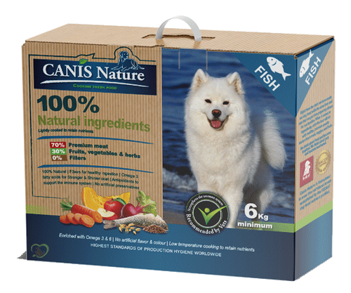 מזון לכלבים Canis Nature דגים 6 ק