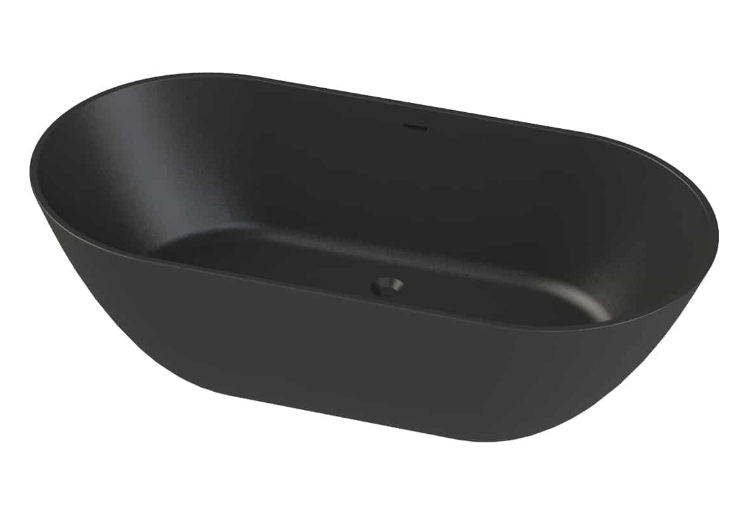 אמבטיית New Cusco שחור מט 160/80/54 מק"ט 819558