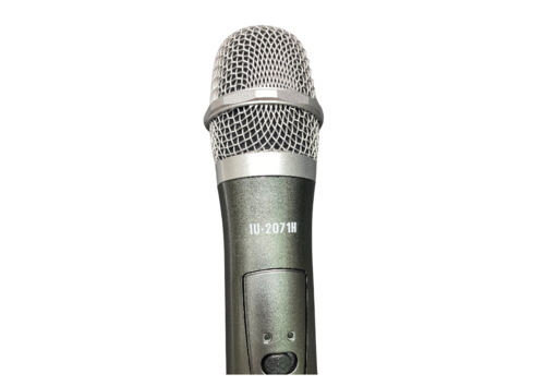 מיקרופון ידני אלחוטי 501.4MHz תואם לבידוריות 712/715