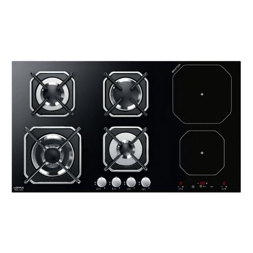 כיריים גז משולב אינדוקציה 90 ס