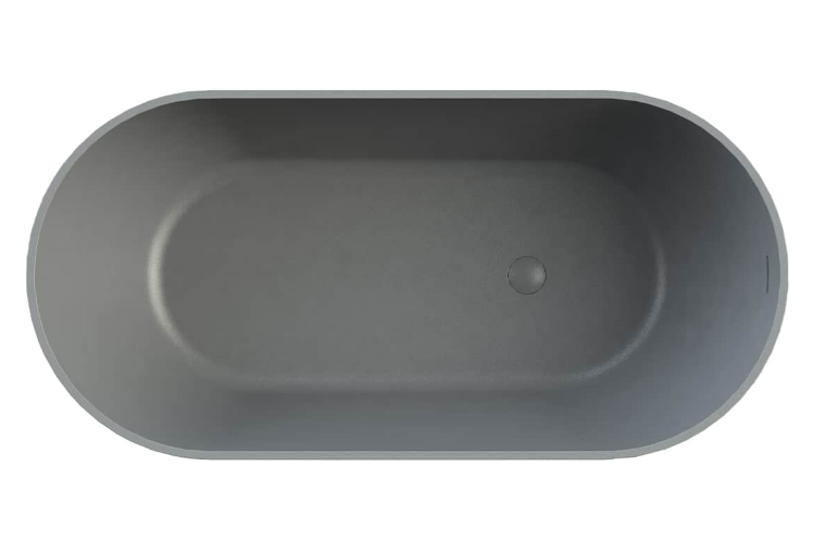 אמבטיית New Cusco קטן אפור מט 155/75/55 מק"ט 8191577