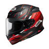 קסדת שואי מלאה שחור / אדום - SHOEI NXR2 CAPRICCIO TC-1
