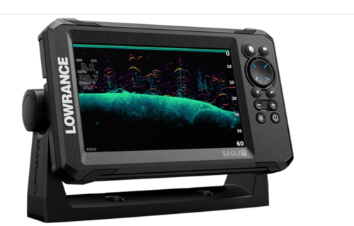 גלאי דגים לורנס עם מתמר LOWRANCE EAGLE 7