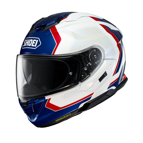 קסדת שואי מלאה כחול / לבן / אדום - SHOEI GT-AIR 3 REALM TC-10
