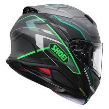קסדת שואי מלאה שחור / ירוק - SHOEI NXR2 CAPRICCIO TC-4