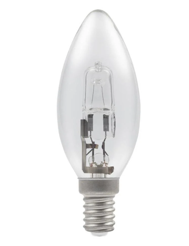 נורת נר הלוגן 52W שקופה E14 ACTEC