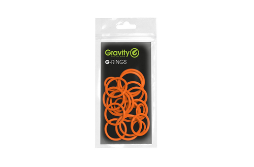 ערכת 20 טבעות בצבע כתום מבית GRAVITY דגם GRP5555ORG1