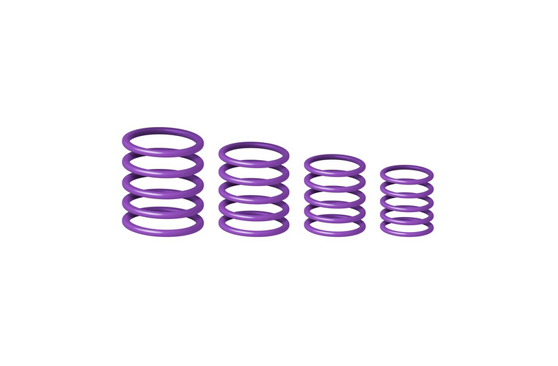 ערכת 20 טבעות בצבע סגול מבית GRAVITY דגם GRP5555PPL1