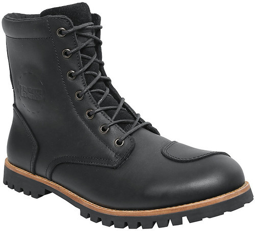 מגפי רכיבה אי איקס אס שחור - IXS CLASSIC SHOE OILED LEATHER