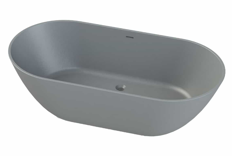 אמבטיית New Cusco אפור מט 165/83/55 מק"ט 819331