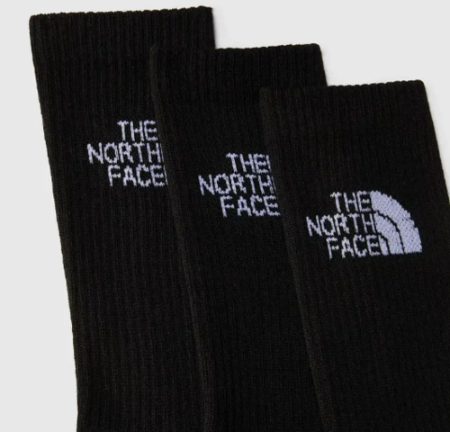 סט 3 גרבי טיולים MULTI SPORT CUSH CREW SOCK 3P שחור - The North Face