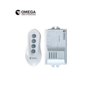 שלט חכם אלחוטי לתאורה - 2 ערוצים Omega