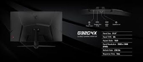 מסך מחשב גיימינג קעור MSI 