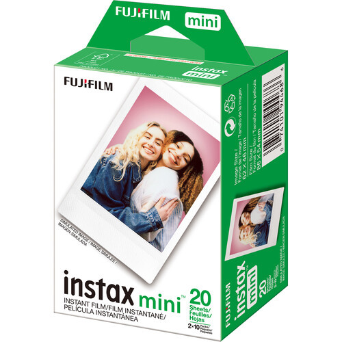 נייר צילום Fujifilm Instax Mini film 20pack