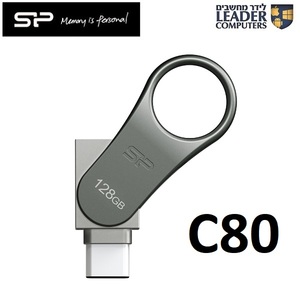 דיסק און קי SP MOBILE OTG C80 USB 3.2 128GB