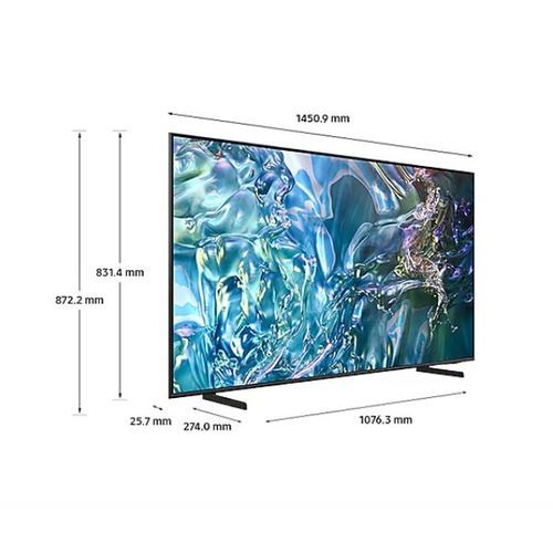 טלוויזיה חכמה Samsung 65" QLED Smart 4K QE65Q60D סמסונג