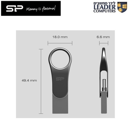 דיסק און קי SP MOBILE OTG C80 USB 3.2 64GB