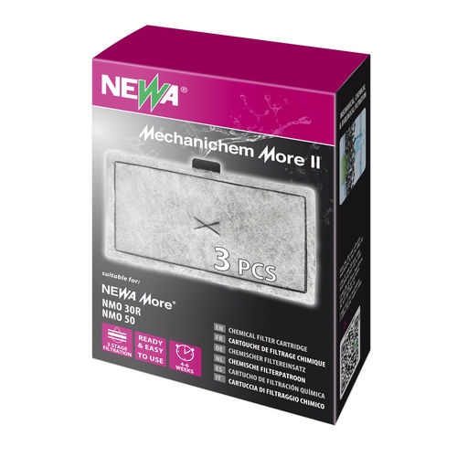 נווה סט 3 סננים ופחם לאקווריום NMO30R/50